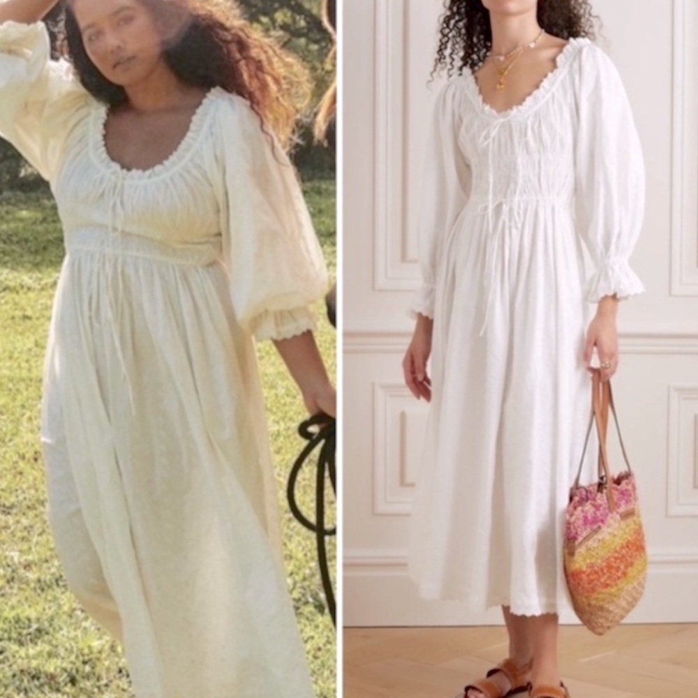 ISO! DOEN Isolde dress in Salt